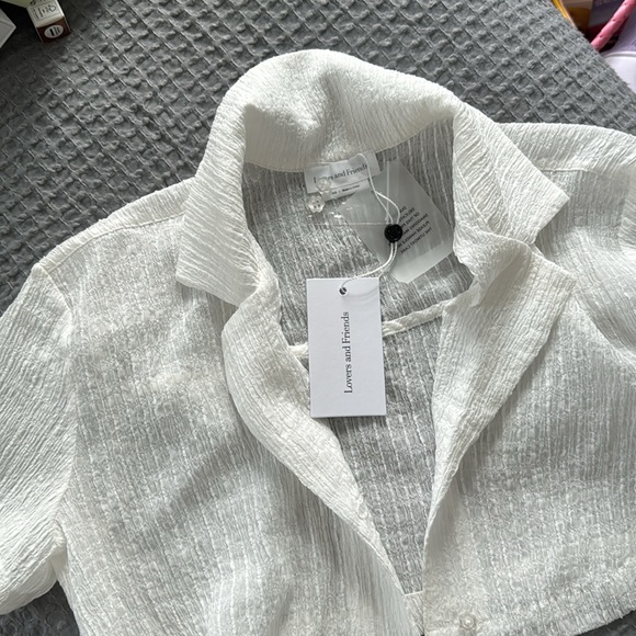 NWT REVOLVE X LOVERS + FRIENDS "DAYDREAMER CROP TOP" - XXS - Picture 5 of 5